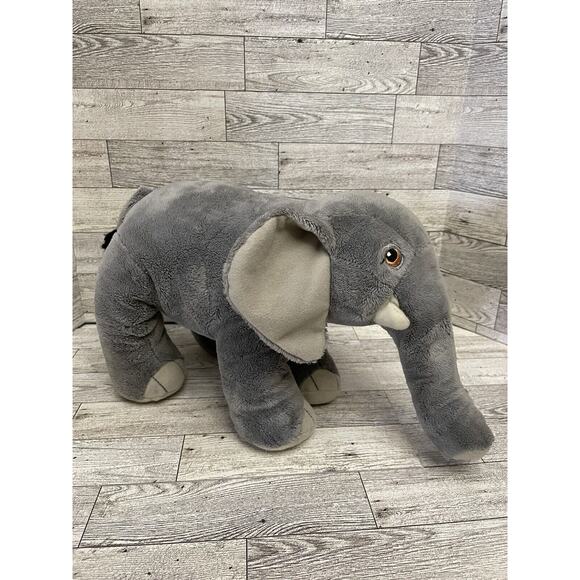 Kohls Cares Nancy Tillman Elephant Plush You're Here For A Reason 13" Gray Soft - Picture 2 of 7